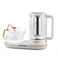 荣事达(Royalstar)套装养生壶玻璃电热烧水壶花茶壶黑茶 RS-GL10T1