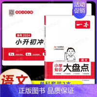 [语文2本]知识大盘点+小升初冲刺新卷 小学通用 [正版]2025版小学知识大盘点语文数学英语小升初名校冲刺方案模拟考试