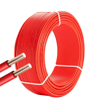 辉昂 塑铜硬线红 BV 450/750V -10平方*100米 盘