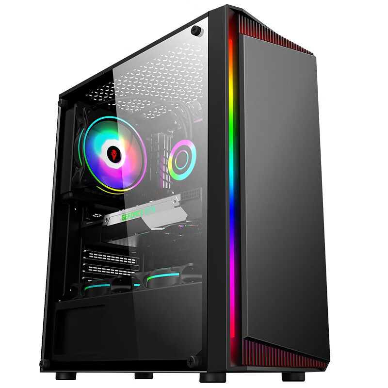 铭能 13代i5-13400F/RTX3060/5700XT独显/16G内存/512G固态 台式机 台式电脑 DIY组装机 组装电脑家用办公电脑主机商务设计电脑台式主机游戏电脑