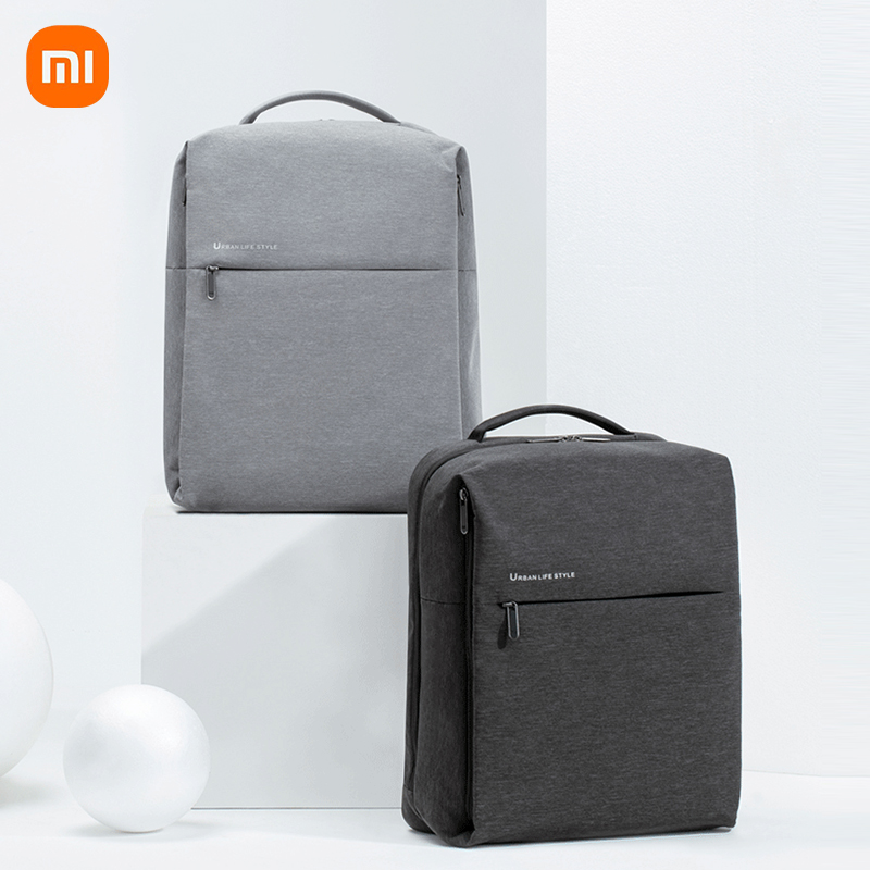 小米极简都市双肩包2多功能学生书包电脑包男时尚商务包旅行背包