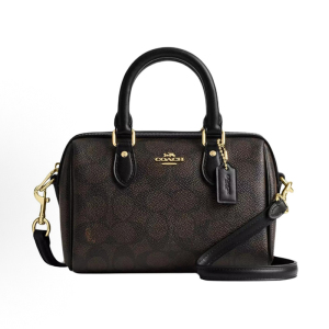 蔻驰(COACH)女包 女士枕头包女士斜挎包Mini Bennett 波士顿手提包 小方包 F32203