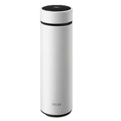 物生物数显保温杯男女便携真空316不锈钢水杯子学生便携茶杯500ml