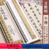 [正版]文徵明小楷 千字文琴赋老子列传草堂十志醉翁亭记 黑龙江美术出版社 经典碑帖书法临摹字卡 1卷小楷书法毛笔字卡练