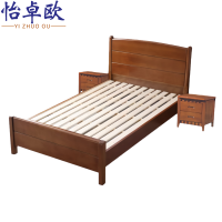 怡卓欧实木床带2床头柜套