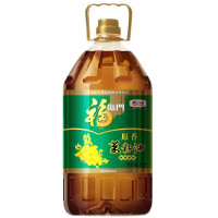 福临门 非转基因原香菜籽油(压榨) 5L