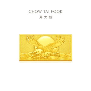 周大福鹏程万里黄金工艺金条计价工费:0元)EOI7