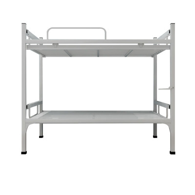 慧采云 办公家具双人床铁床双层床铁艺家用床员工宿舍公寓床高低床校用寝室钢制床