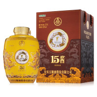 五粮液股份出品 15酱 龙坛 2.5L单坛装 酱香型白酒 2970