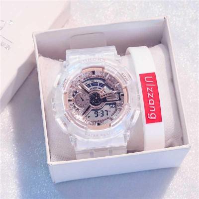 独角兽手表ins风少女生高中学生韩版简约可爱运动防水电子表同款