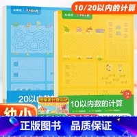 计算真有趣 [正版]计算真有趣共2册学前数学启蒙10以内20以内的加减法专项训练幼小衔接幼儿园小中大班适用 口算心算练习