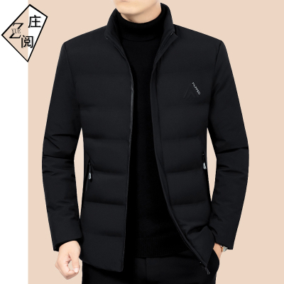 NEWLAKE冬季新款棉袄男短款立领爸爸装加厚男士棉衣保暖休闲中年冬装外套棉衣