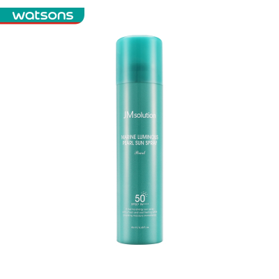 屈臣氏-JM韩国肌司研臻恋沁透防晒喷雾SPF50+PA++++180毫升便携防晒喷雾