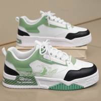 秋冬季男士新款透气经典卡通拼色休闲鞋韩版潮流百搭青年低帮板鞋