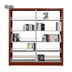 帅畅学校置物架钢制图书馆书架定制阅览室双面自由组合多功能货架厂家直销