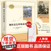钢铁是怎样炼成的(未删减版)八年级下册 初二语文世界名著 学生课外阅读丛书小说书籍 人民教育出版社