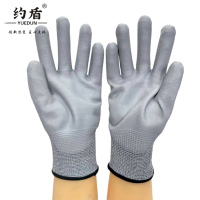 约盾 PU浸胶防划防切割手套 HPEL13004/双