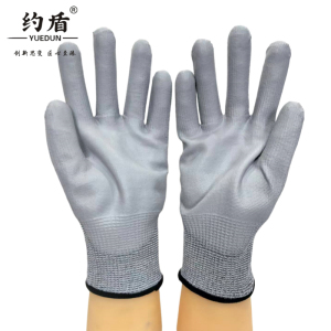 约盾 PU浸胶防划防切割手套 HPEL13004/双