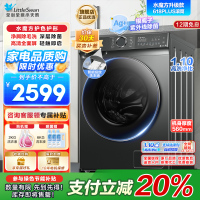 小天鹅滚筒洗衣机全自动 水魔方护形护色 10公斤大容量 智能投放TG100V618PLUS