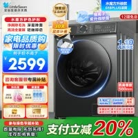小天鹅滚筒洗衣机全自动 水魔方护形护色 10公斤大容量 智能投放TG100V618PLUS