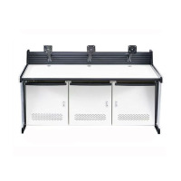 睿新佳明办公桌监控台操作台电脑桌S-JKT-001-1(定制)1000*950*950mm米