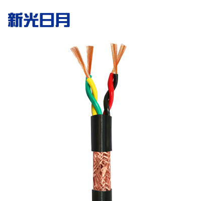 新光日月聚氯乙烯绝缘绞型屏蔽电线ZC-RVVSP 3×1.5mm²/米