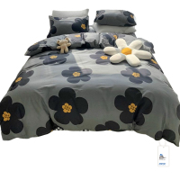 安居先森卡帝亚精梳纯棉双人床四件套D1769(套)