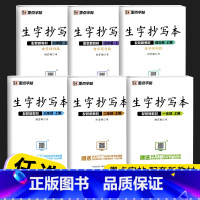 墨点生字抄写本 三年级上 [正版]2022墨点字帖荆霄鹏生字抄写本一年级二年级三年级四年级五年级六年级上册下册语文生字描