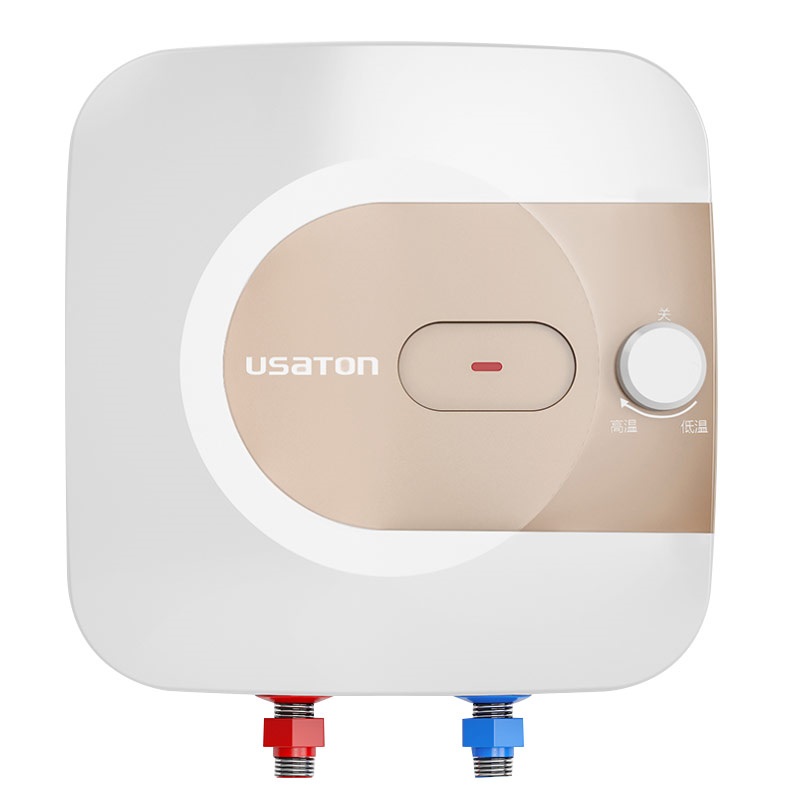 USATON/阿诗丹顿厨宝KX66-6J15X家用储水式电热水器1500W一级能效高效节能 储水式小厨宝6.6升 下出水