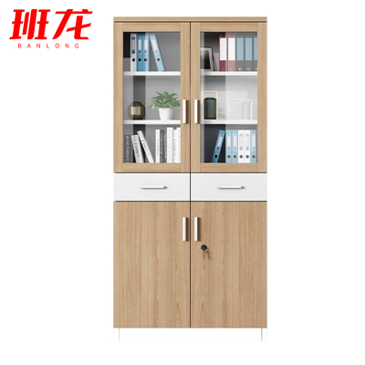 班龙办公柜两门+抽屉台
