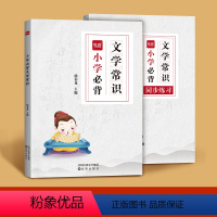 [全2册]小学文学常识大全(讲解+练习) 初中通用 [正版]易蓓 初中必背文学常识语文基础知识手册小学中国古代文学文化常