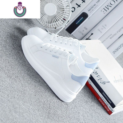 FISHBASKET运动鞋子女2020新款春季韩版百搭学生单鞋小白鞋女生板鞋初中生休闲鞋