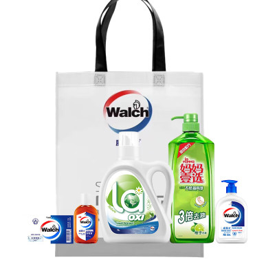 威露士 洗护消毒套装(洗衣液+餐具净+消毒液+洗手液+香皂) 23ZSW01