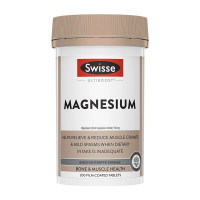 Swisse 补镁片 200粒 1瓶装 中老年成人孕期补镁痉挛抽筋健身纯镁片 含柠檬酸镁150mg 澳洲进口
