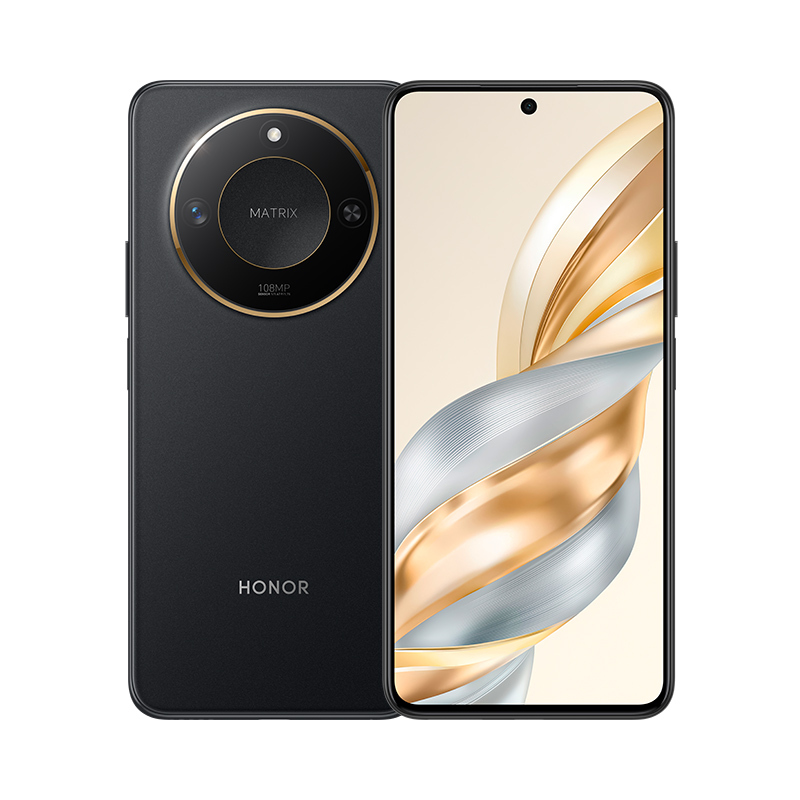 荣耀X60 8GB+128GB 典雅黑 十面抗摔防水耐磨 5800mAh高能量密度大电池 超清晰一亿像素 5G手机