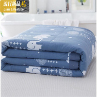 夏天空调被夏凉被双人学生宿舍春秋被单人夏被薄被子1,2m夏季被 三维工匠