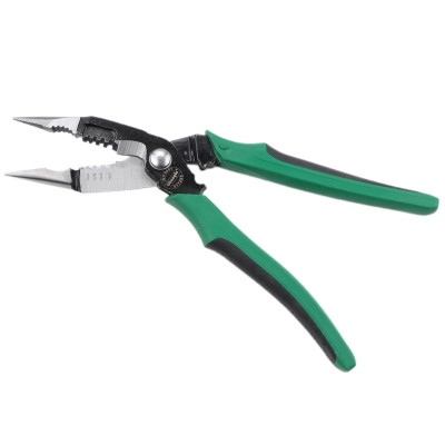 长鹿9英寸头尖嘴钳多功能钳弯