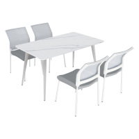 科朔 餐桌 简约现代家用餐厅桌椅 一桌四椅KS-WL300-06