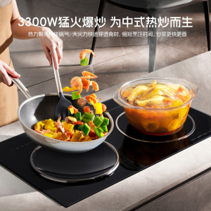 尚朋堂嵌入式电磁炉双灶家用大功率电磁灶台式电灶SC-35S10A-R电磁炉