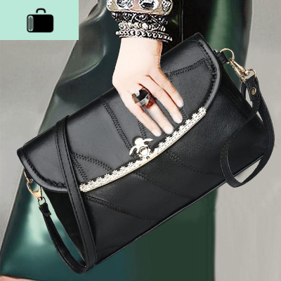 新款皮手拿包单肩包出行斜挎包妈妈包包女士包NEW LAKE女手包