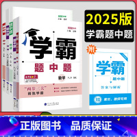 英语 组合训练[苏州专版] 八年级上 [正版]2025学霸题中题八年级上下册数学物理英语化学苏科版初中 生初二同步练习题