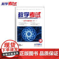 2025 教学考试杂志 高考物理 2 高考专题突破 2025高考适用