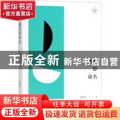 正版 感受即命名 来颖燕著 上海人民出版社 9787208153103 书籍