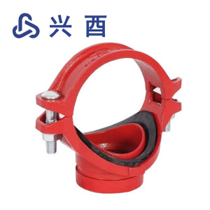 兴酉 沟槽丝机械三通 DN200*80 个