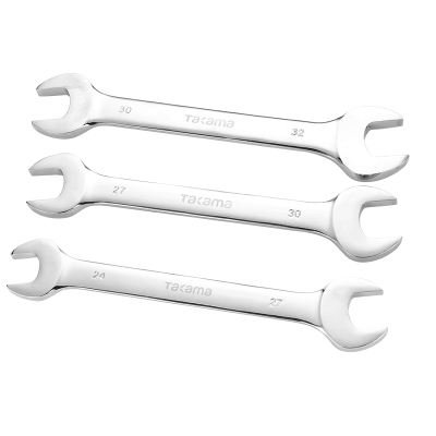 takama高松 镜面开口扳手双头呆扳手镜面扳手34*36mm 619135