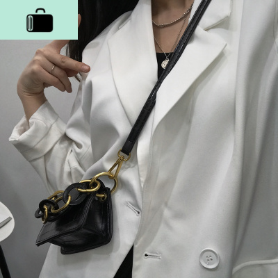 网红小包包女2020新款潮斜挎百搭ins高级感小众质感迷你链条小包NEW LAKE女士单肩包