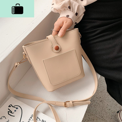 高级小包包女包2020春夏季新款潮百搭斜挎包时尚洋气单肩包水桶包NEW LAKE女斜挎包