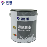 晨隅油漆醇酸漆黑4kg/桶