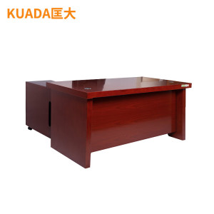 匡大1.6米办公桌+副柜+小柜 KDYQ-Z001 胡桃色