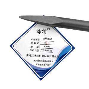 冰将 电锤尖扁凿子五坑镐尖冲击钻头 个